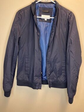 Calvin Klein Navy Blue Bomber Jacket